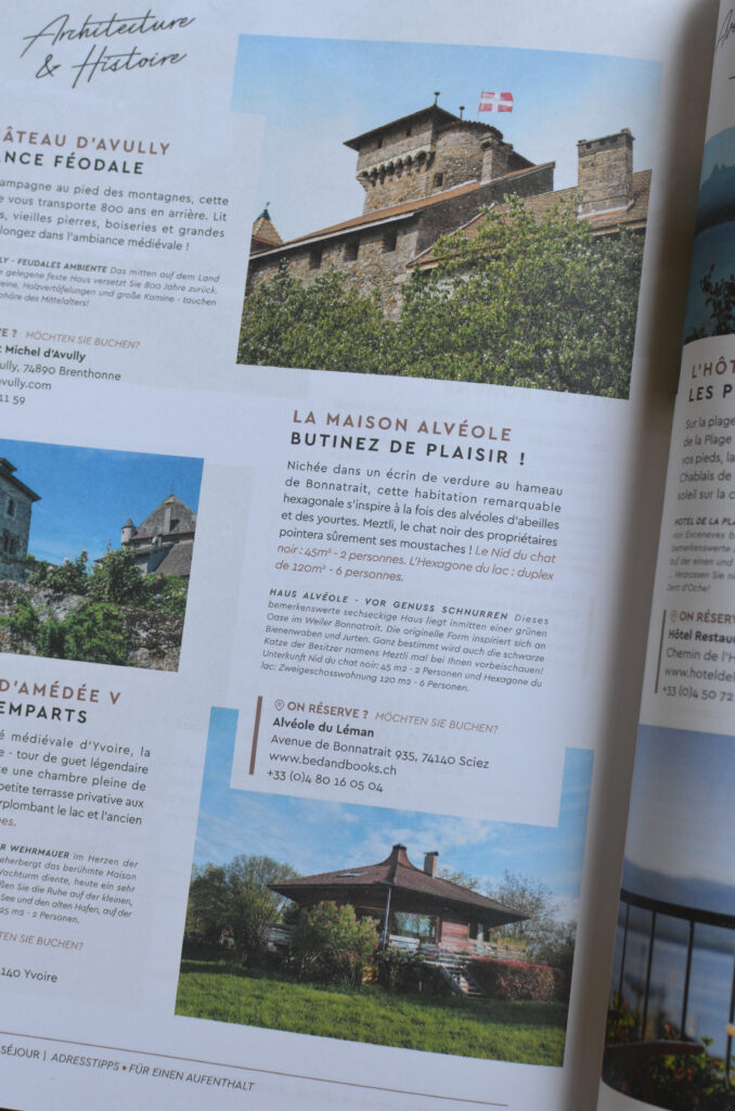 La Maison Alvéole, sélection "Architecture & Histoire" du nouveau Léman Mag